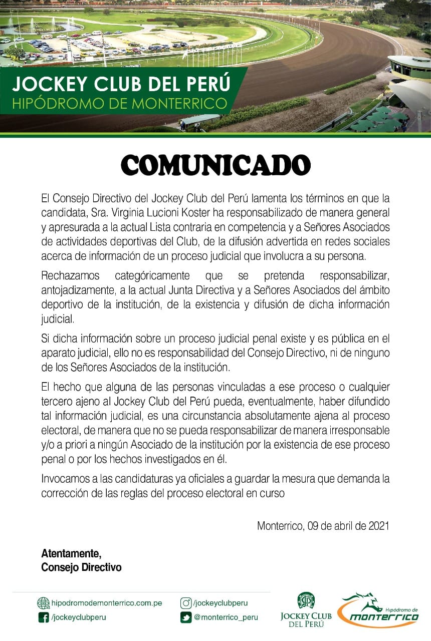 - Consejo Directivo JCP